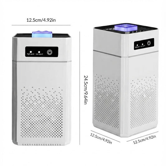 HEPA Air Purifier for Pets | 360° Air Intake | 20dB Sleep Mode | USB | 20m² / 215 sq.ft Coverage