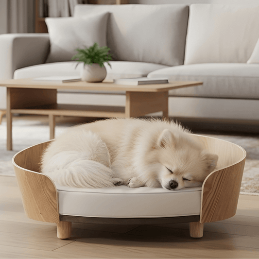 Cozy Haven | Elevated Dog Bed with Thick Cushion & Non-Slip Design | Secure Space for Ultimate Comfort 1