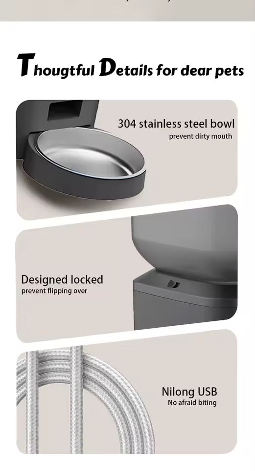 PetConnect | Smart Automatic Feeder | Camera & Two-Way Audio