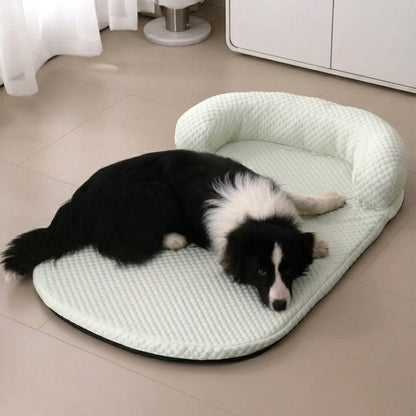 Orthopedic Cooling Dog Bed with Gel Mat & Joint Support