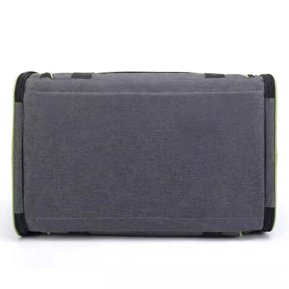 Expandable Pet Carrier Bag – Breathable Mesh, Foldable & Lightweight