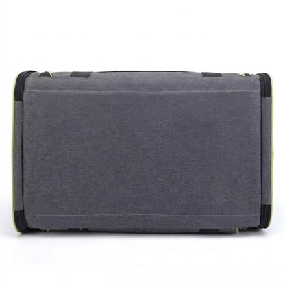 Expandable Pet Carrier Bag – Breathable Mesh, Foldable & Lightweight