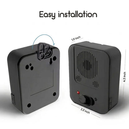 Ultrasonic Bark Control Device – 3 Range Settings & USB Rechargeable