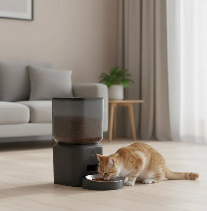 PetConnect | Smart Automatic Feeder | Camera & Two-Way Audio