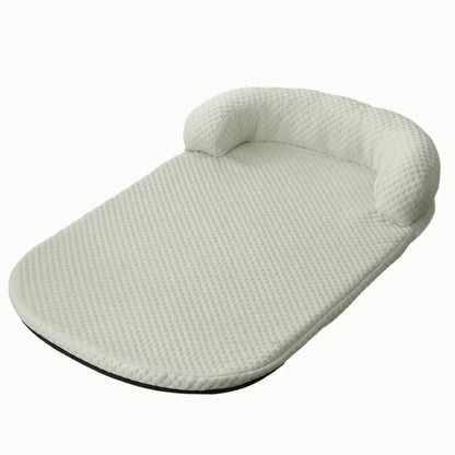 Orthopedic Cooling Dog Bed with Gel Mat & Joint Support
