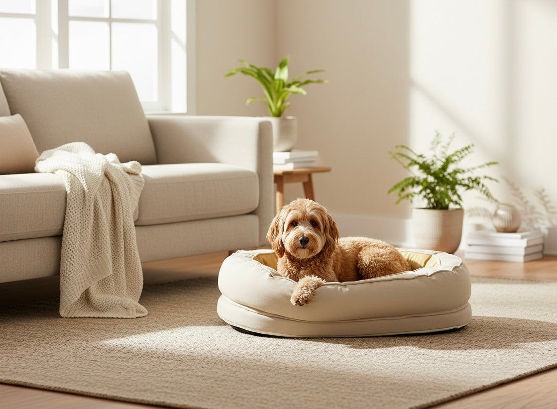 SnugglePaw Orthopedic Dog Bed – Removable Washable Cover