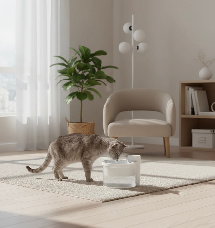 AquaPaw | Motion Sensor Cat Fountain | Encourages Hydration