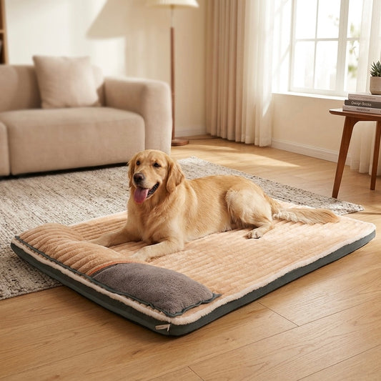Memory Foam Dog Mat – Ergonomic Support & Removable Washable Cover