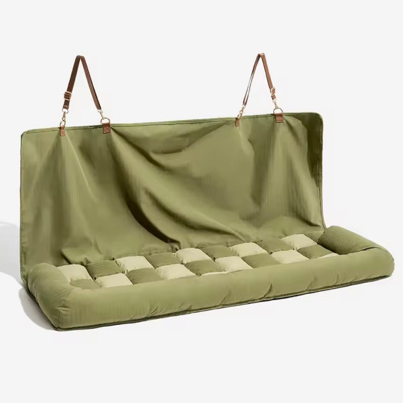 Large Dog Car Seat Bed – Waterproof & Bolstered with Anti-Slip Base