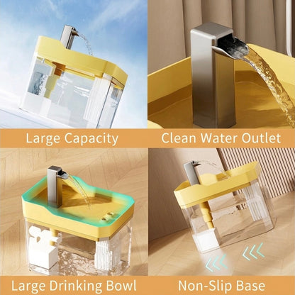 Pet Water Fountain – 1.5L Capacity, Multi-Stage Filtration & Silent Pump