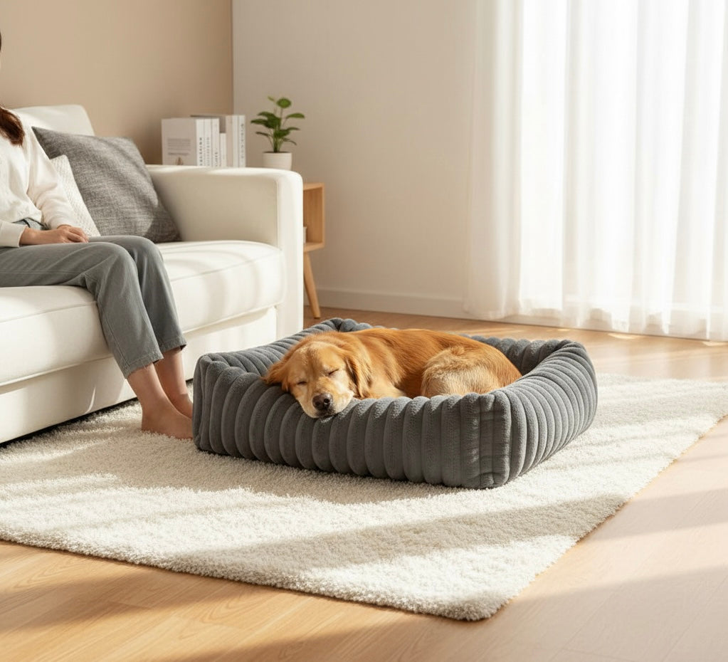 CozyNest | Orthopedic Dog Bed | Plush Support for Small & Medium Dogs