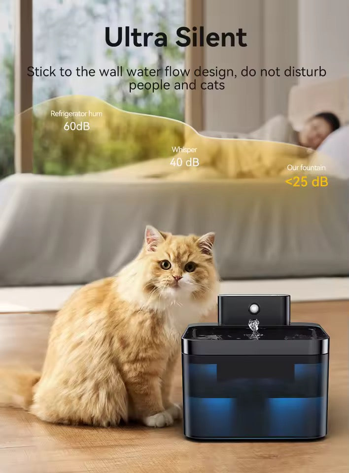 AquaPaw | Automatic Cat Fountain | Advanced Filtration & Ultra-Quiet