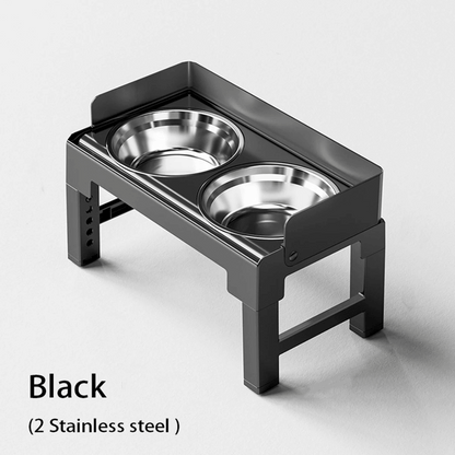 Adjustable Elevated Pet Feeder with Stainless Steel Slow Feeder Bowls | Ergonomic Design for Healthy Digestion 3