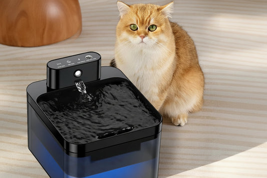 Automatic Cat Water Fountain with Advanced Filtration | Ultra-Quiet Design for Optimal Hydration 0