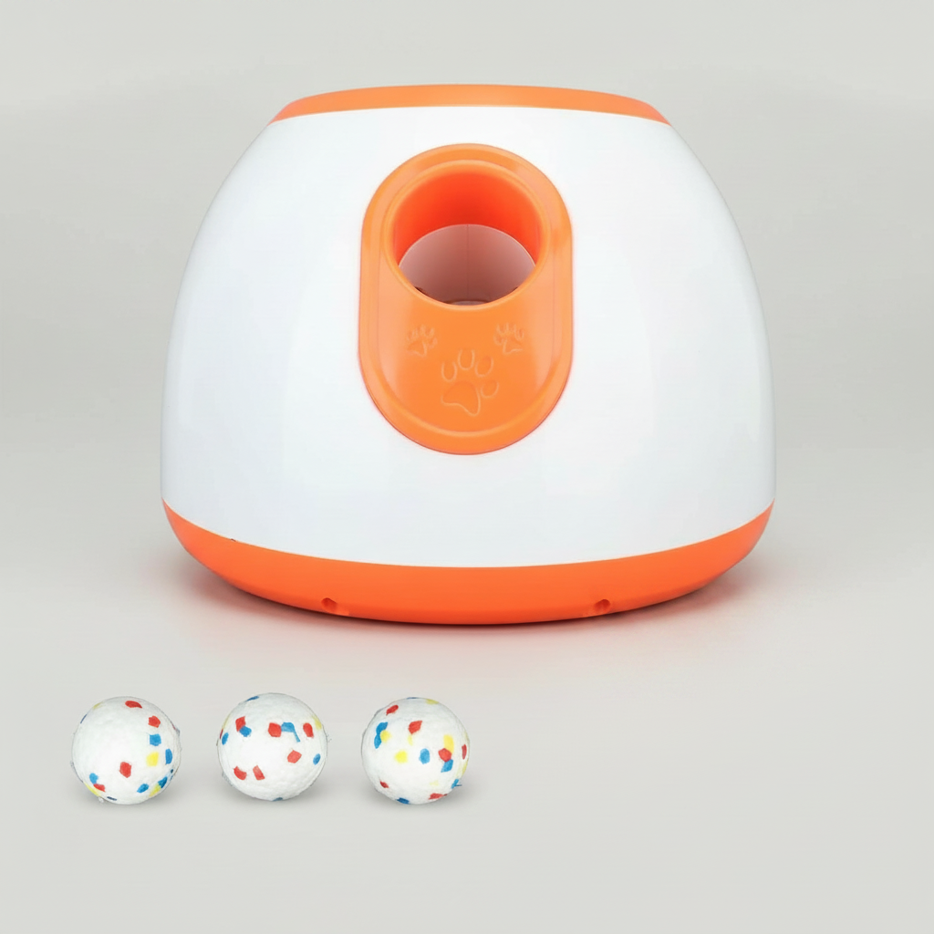 Automatic Dog Ball Launcher | Adjustable Distance Settings for Effortless Fetching Fun 2