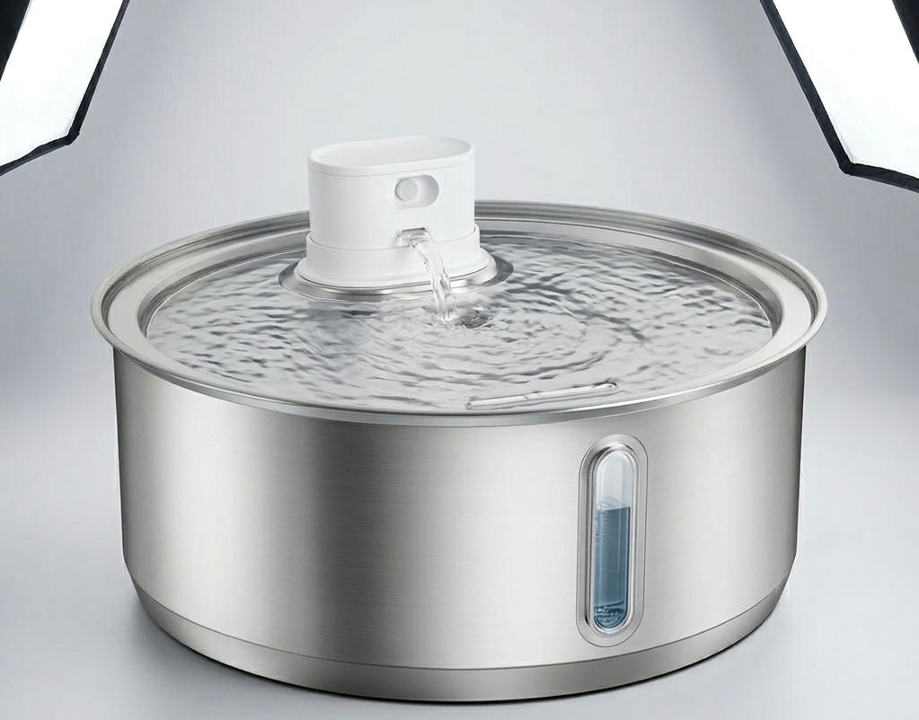 HydraFlow | Automatic Dog Water Fountain – 8L Sensor-Activated