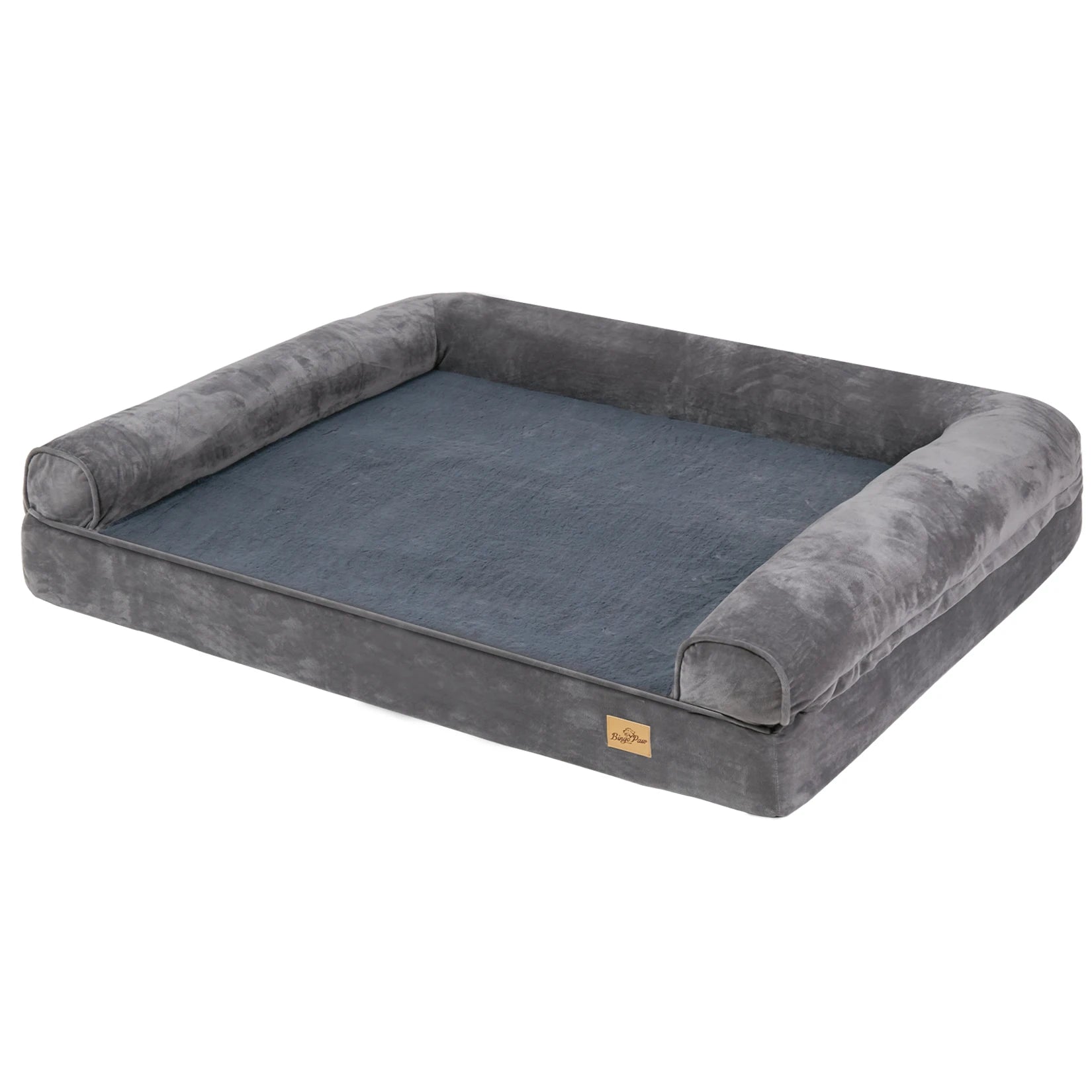 Comfort Haven | Large Orthopedic Dog Bed with Bolster & Waterproof Liner | Ultimate Support for Large Breeds 3