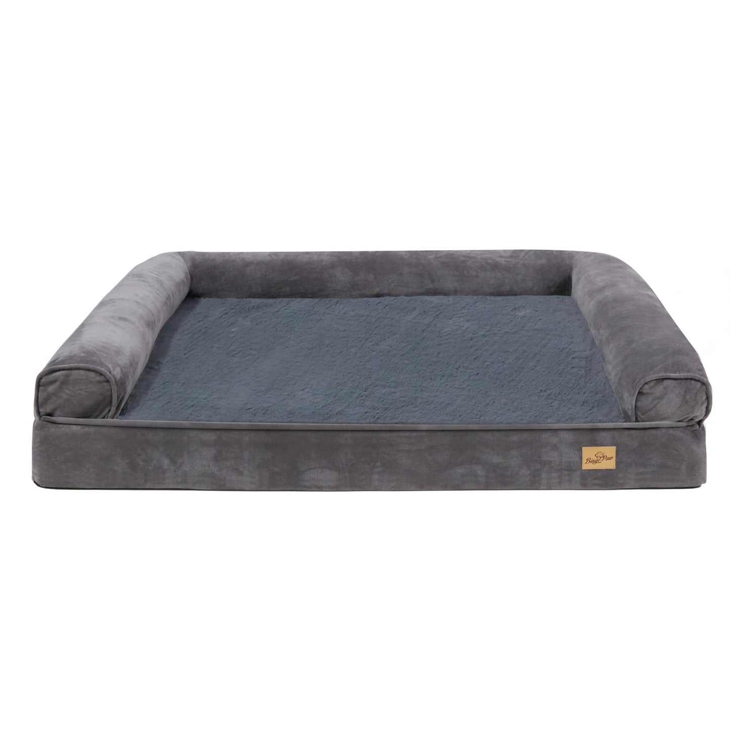 Comfort Haven | Large Orthopedic Dog Bed with Bolster & Waterproof Liner | Ultimate Support for Large Breeds 4