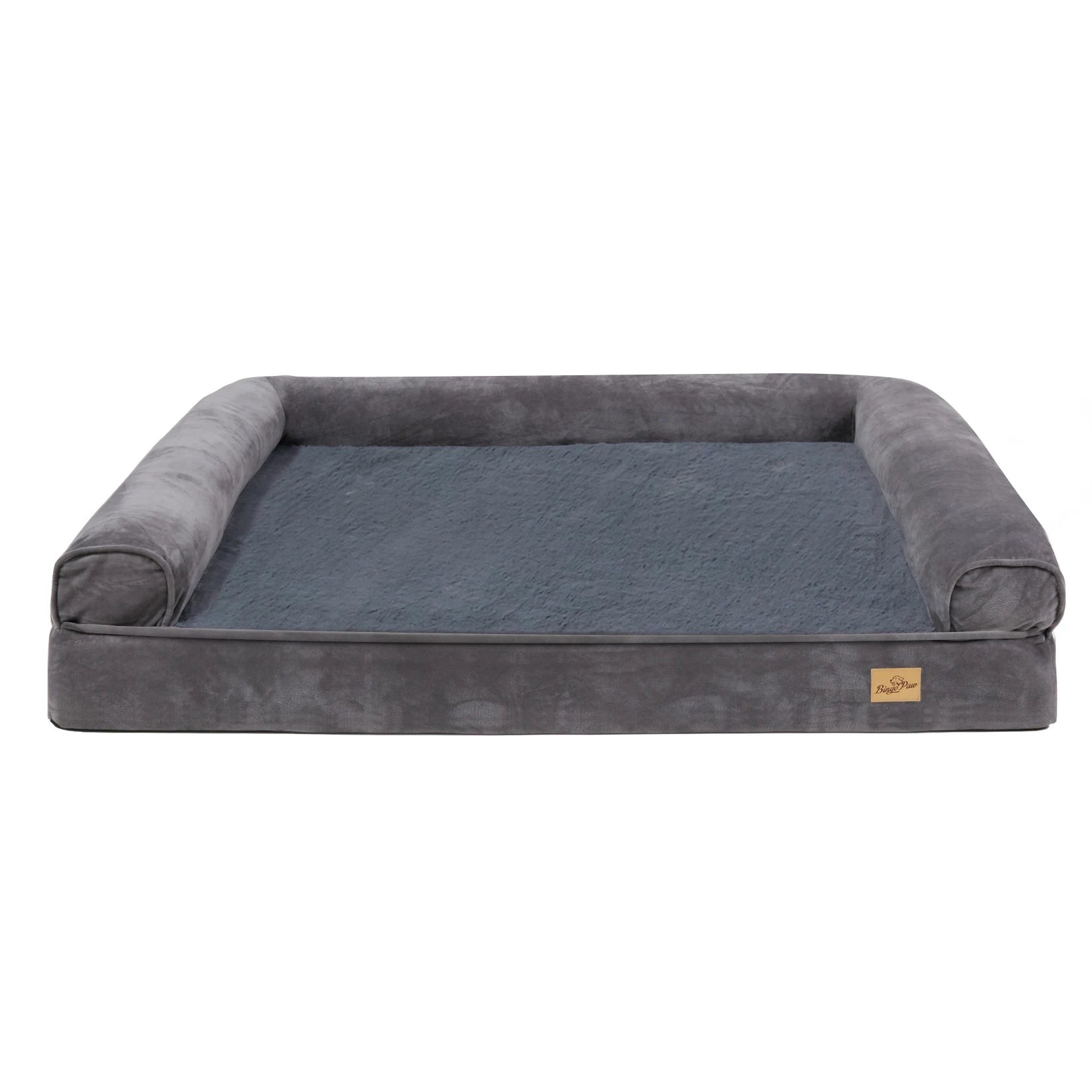 Comfort Haven | Large Orthopedic Dog Bed with Bolster & Waterproof Liner | Ultimate Support for Large Breeds 4
