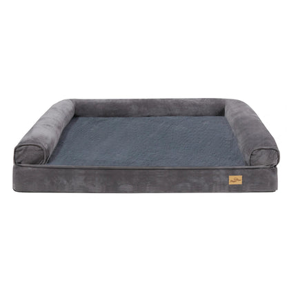Comfort Haven | Large Orthopedic Dog Bed with Bolster & Waterproof Liner | Ultimate Support for Large Breeds 4
