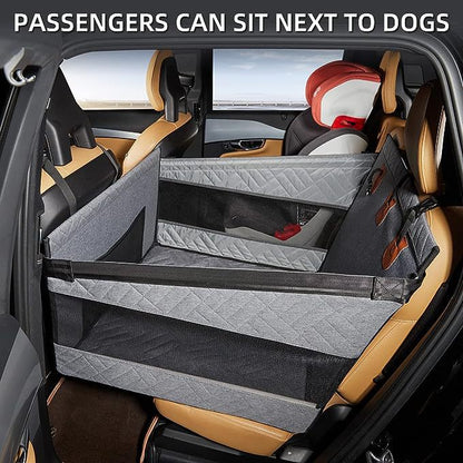 Comfort Travel | Car Seat Extender for Dogs with Stable Hard Bottom | Safe & Clean Travel Solution 2