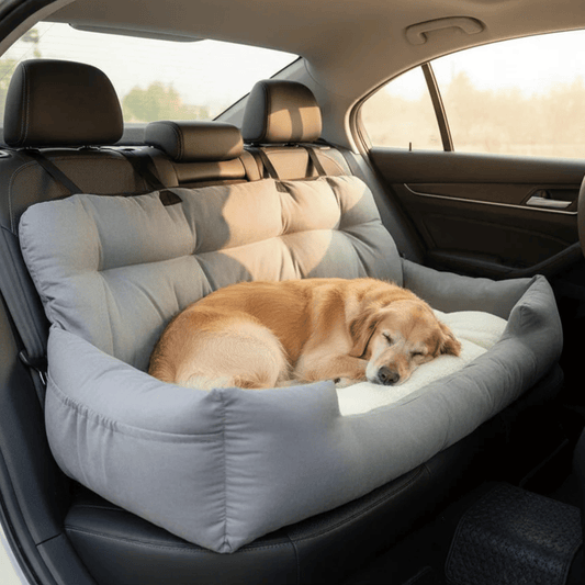 Cozy Pet Collection | Travel Dog Bed with Adjustable Safety Straps | Comfortable Space for Pets on the Go 1