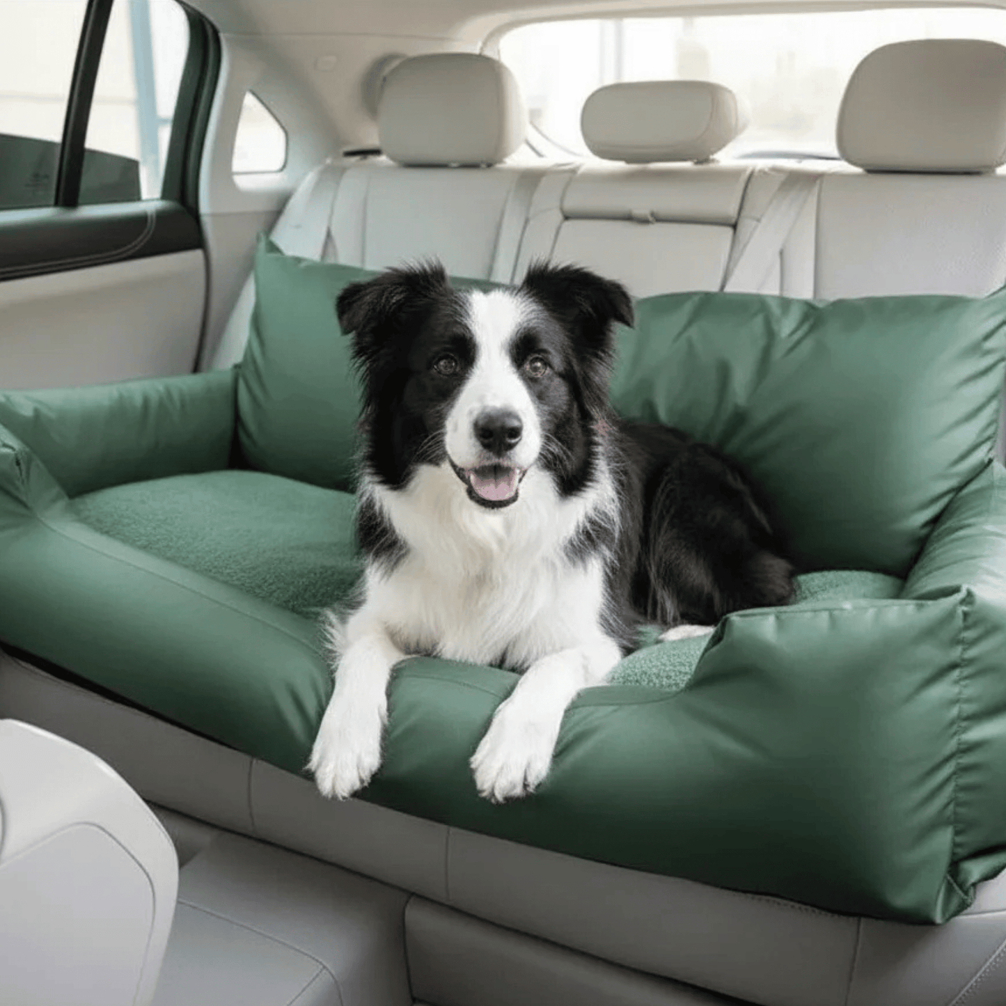 Cozy Pet Collection | Travel Dog Bed with Adjustable Safety Straps | Comfortable Space for Pets on the Go 6
