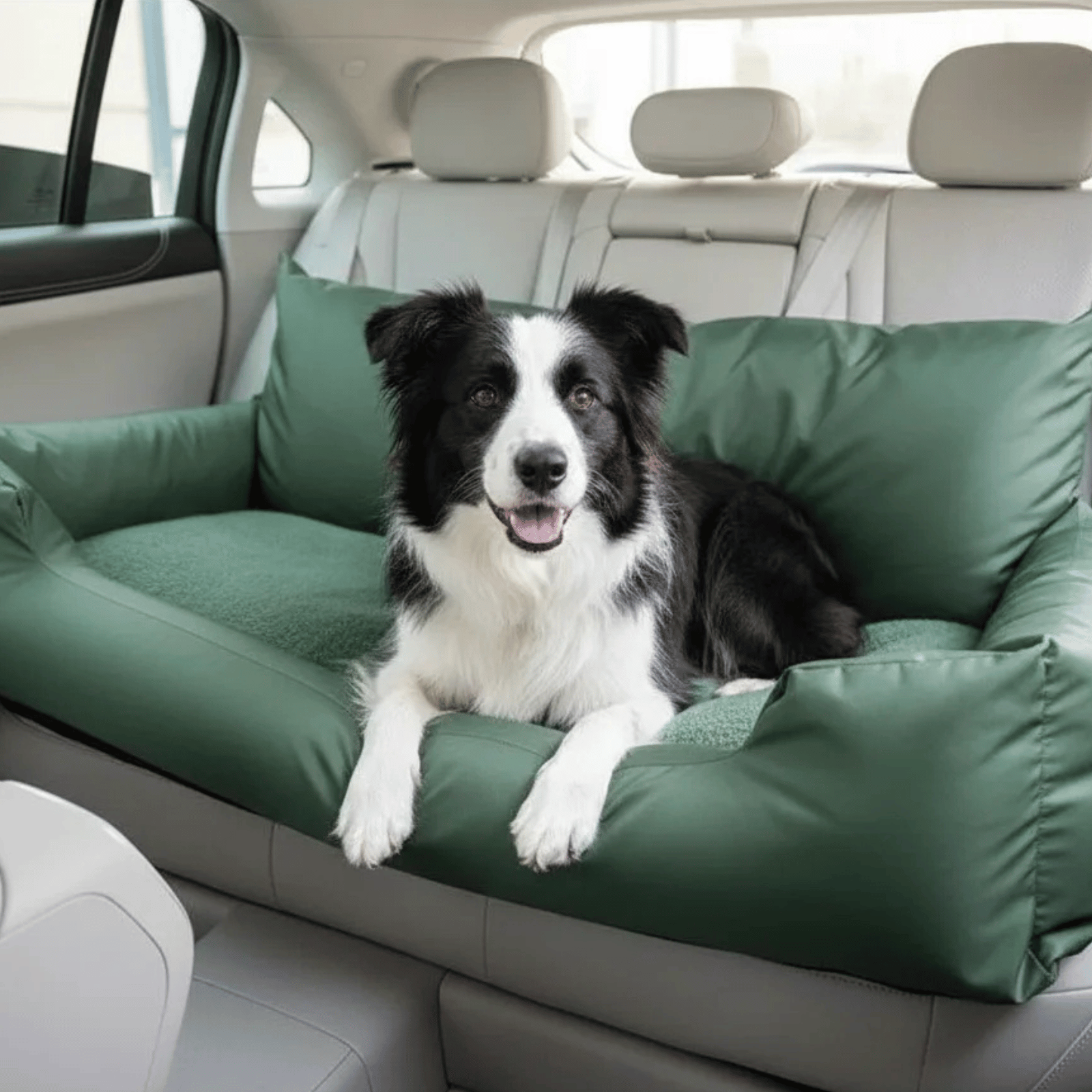 Cozy Pet Collection | Travel Dog Bed with Adjustable Safety Straps | Comfortable Space for Pets on the Go 6