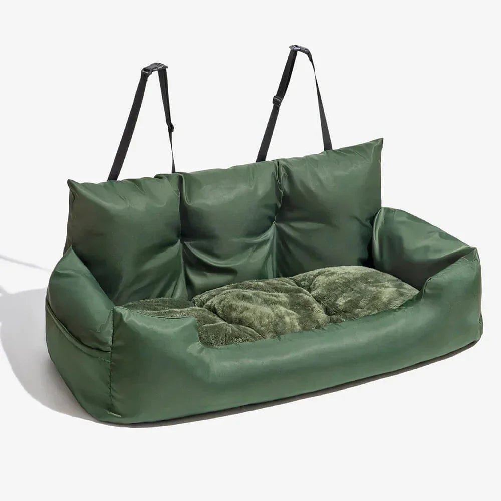 Cozy Pet Collection | Travel Dog Bed with Adjustable Safety Straps | Comfortable Space for Pets on the Go 7