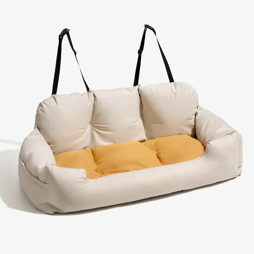 Cozy Pet Collection | Travel Dog Bed with Adjustable Safety Straps | Comfortable Space for Pets on the Go 8