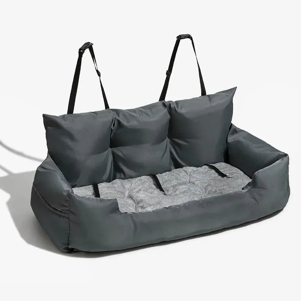 Cozy Pet Collection | Travel Dog Bed with Adjustable Safety Straps | Comfortable Space for Pets on the Go 9