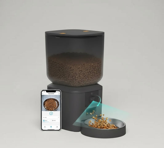 PetConnect | Smart Automatic Feeder | Camera & Two-Way Audio