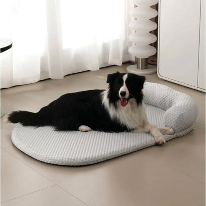 Orthopedic Cooling Dog Bed with Gel Mat & Joint Support