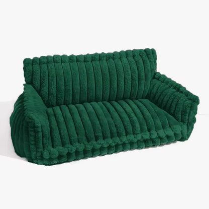 Orthopedic Dog Bed with Elevated Headrest & Joint Support