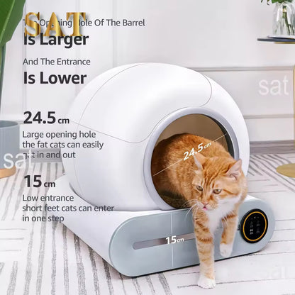 CleanPaw | Automatic Cat Litter Box – Self-Cleaning & App-Controlled