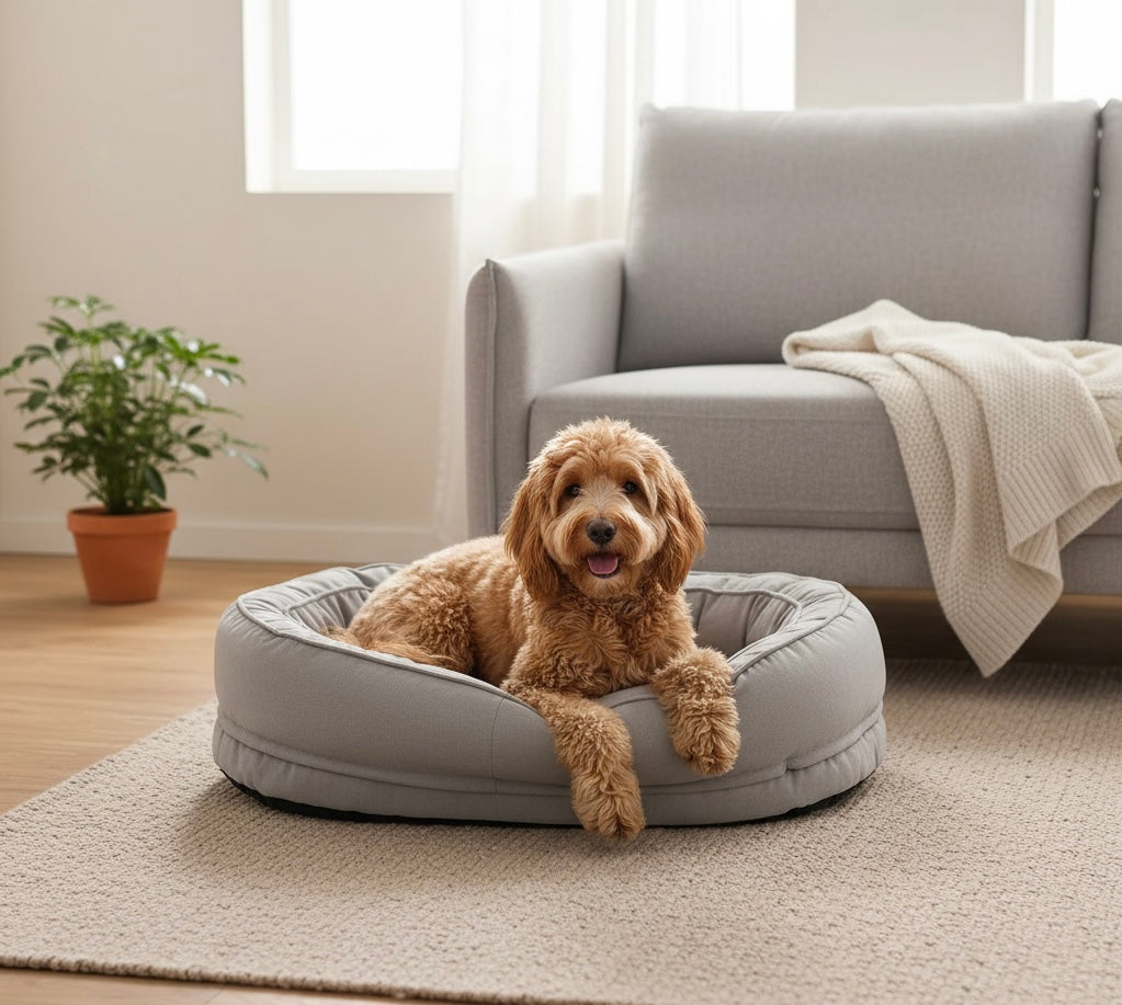 SnugglePaw Orthopedic Dog Bed – Removable Washable Cover