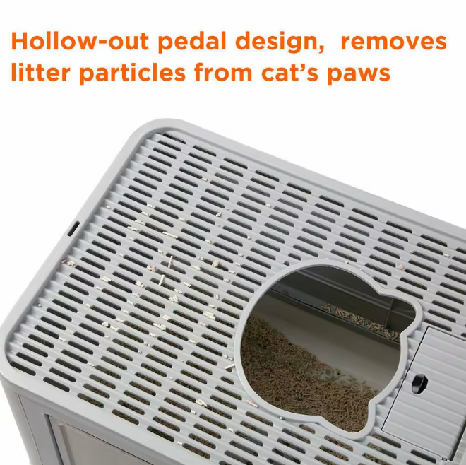 Foldable Cat Litter Box with Dual-Entry Design & Easy Cleaning | Space-Saving Solution for Tidy Homes 6