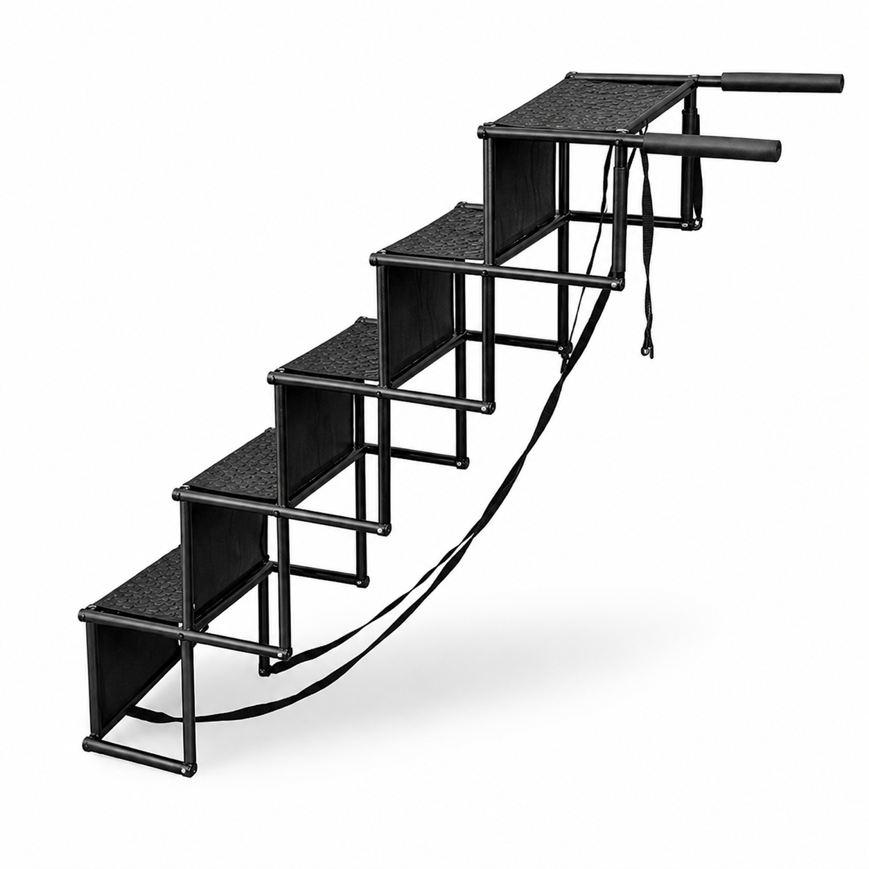 Foldable Dog Steps for Car with Non-Slip Surface | Lightweight & Sturdy for Easy Vehicle Access 0