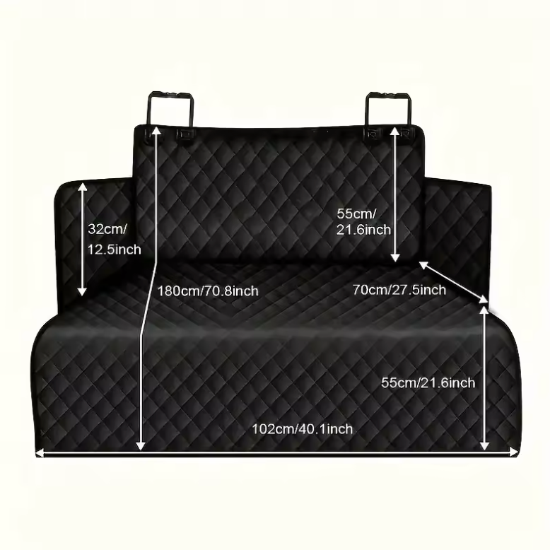 Heavy-Duty Waterproof SUV Pet Liner with Non-Slip Backing | Complete Cargo Protection for Active Pets 5
