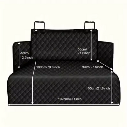Heavy-Duty Waterproof SUV Pet Liner with Non-Slip Backing | Complete Cargo Protection for Active Pets 5