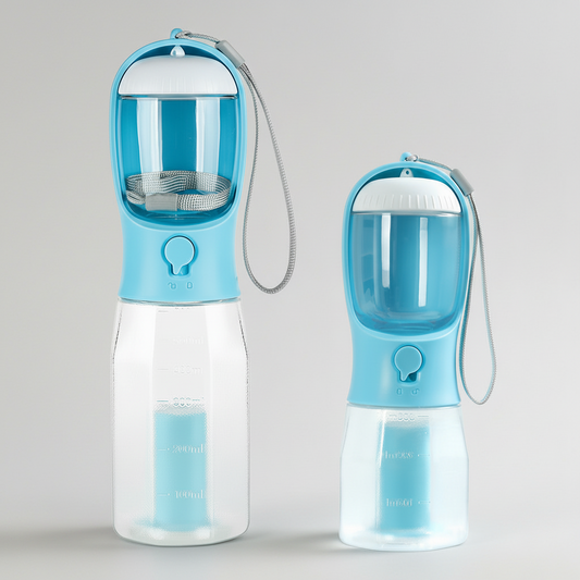 Hydration Buddy | Portable Dog Water Bottle with Temperature Indicator | Universal Design for Safe Hydration on Walks and Travel 0