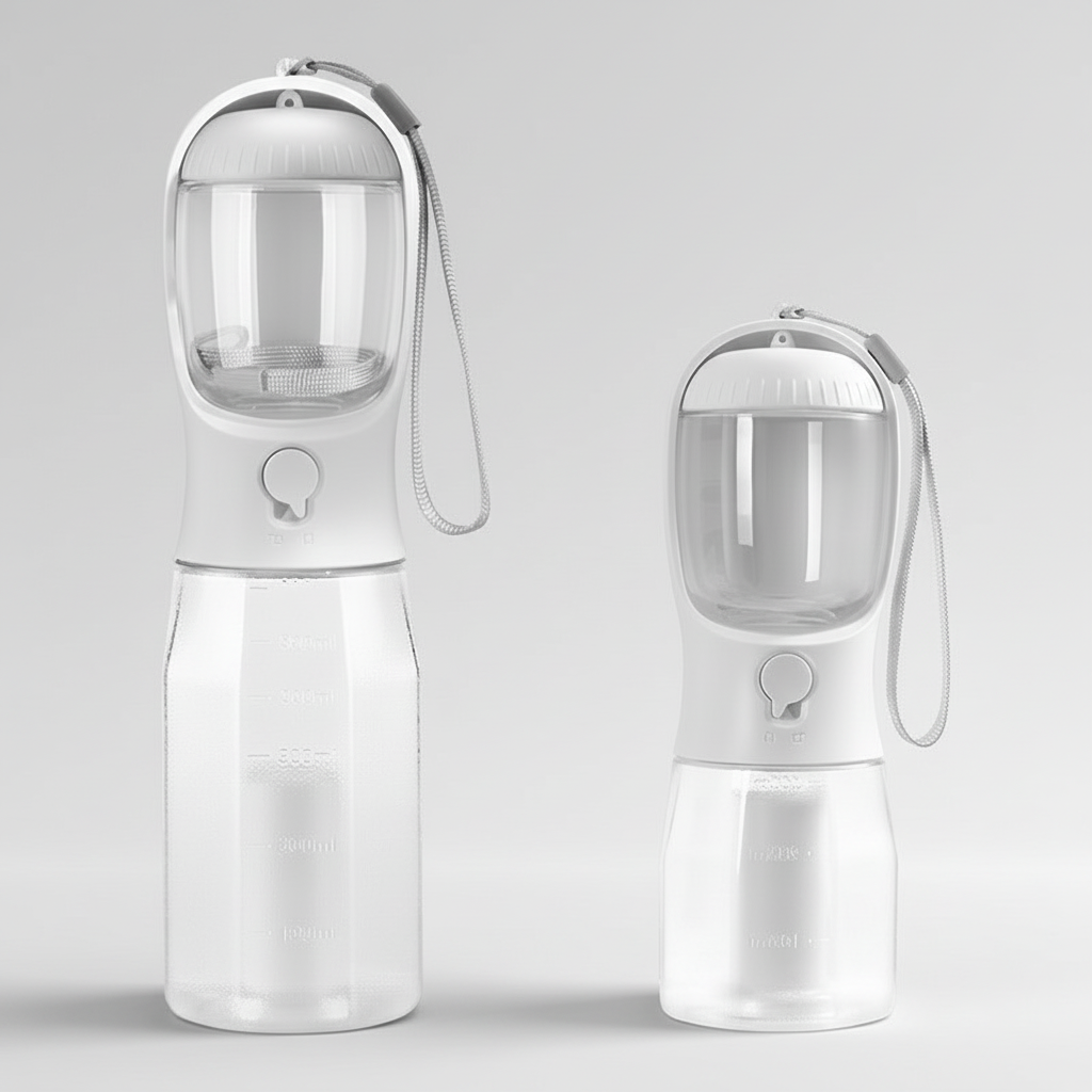 Hydration Buddy | Portable Dog Water Bottle with Temperature Indicator | Universal Design for Safe Hydration on Walks and Travel 7