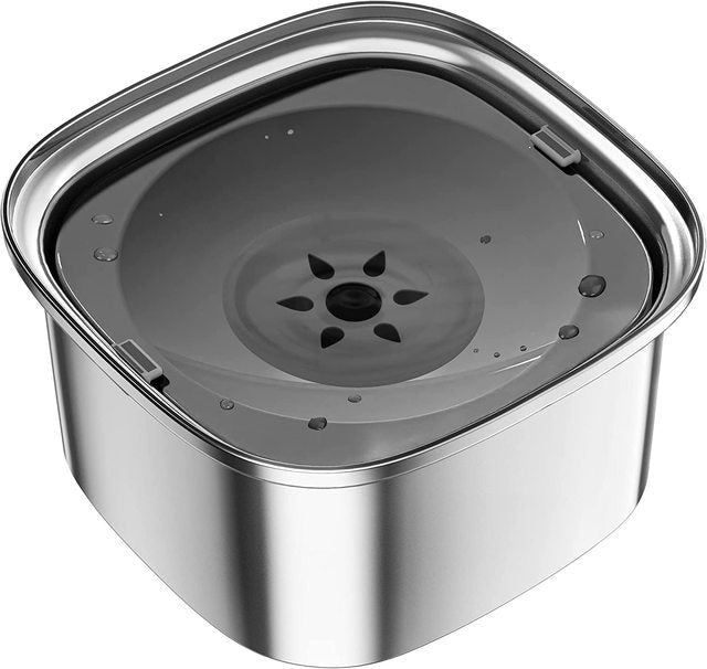 HydroPaw | Slow Feeder Dog Bowl with Spill-Proof Design | Durable Stainless Steel for Clean Hydration 7