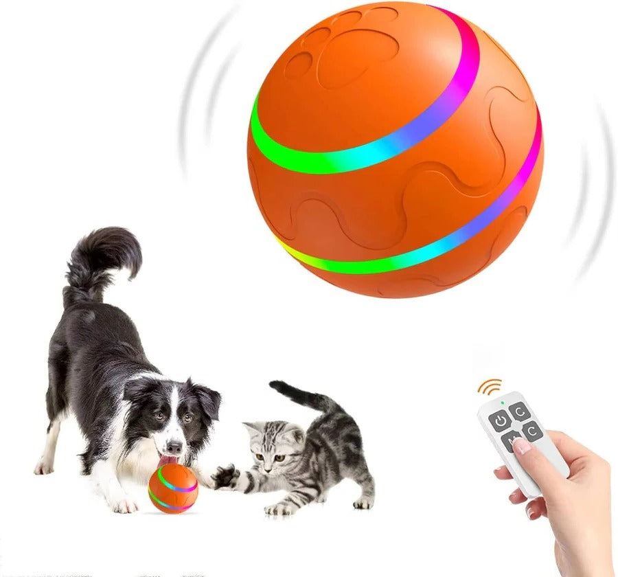 Interactive Pet Toy | Smart Dog and Cat Ball with Motion Activation | Engaging Playtime for Active Pets 0
