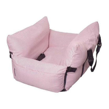 Luxurious Dog Car Seat Bed | Soft & Durable Design with Adjustable Straps | Cozy Travel Accessory for Pets 6