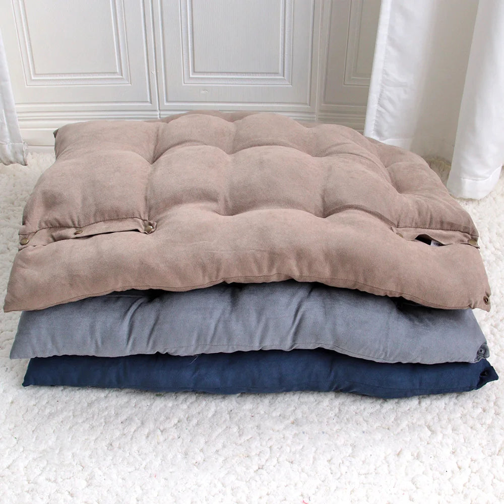 Luxury Pet Bed | 3-in-1 Convertible Dog & Cat Bed with Soft Cotton Feel | Cozy Retreat for Ultimate Comfort 4