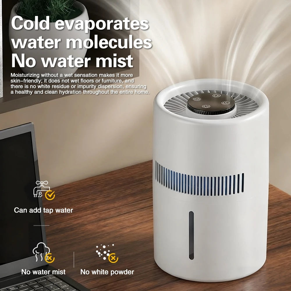 Mist-Free Humidifier | 4L Air Humidifier with HEPA Filter | Quiet Operation for Clean Air in Bedrooms 1