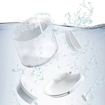 Motion Sensor Cat Water Fountain | 2L | 6-Layer Filtration | USB Rechargeable | Quiet | Black
