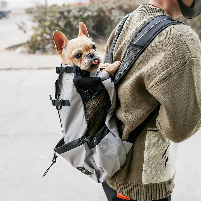 Multifunctional Dog Backpack Carrier with Ergonomic Design | Lightweight Rucksack for Comfortable Outdoor Adventures 0