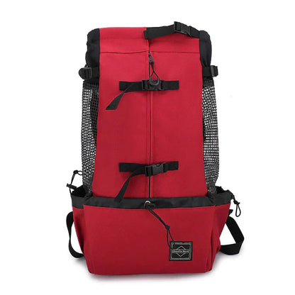 Multifunctional Dog Backpack Carrier with Ergonomic Design | Lightweight Rucksack for Comfortable Outdoor Adventures 1